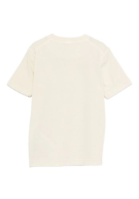 T-Shirt In Jersey Leggero Di Cotone Avorio STONE ISLAND JUNIOR | S16-2100006 S0050V0093